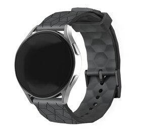 Strap-it® Oppo Watch X2 silicone hexa band (zwart)