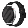 Strap-it® Strap-it Samsung Galaxy Watch 6 - 40mm siliconen / leren bandje (zwart) Strap-it® Strap-it Samsung Galaxy Watch 6 - 40mm siliconen / leren bandje (zwart)
