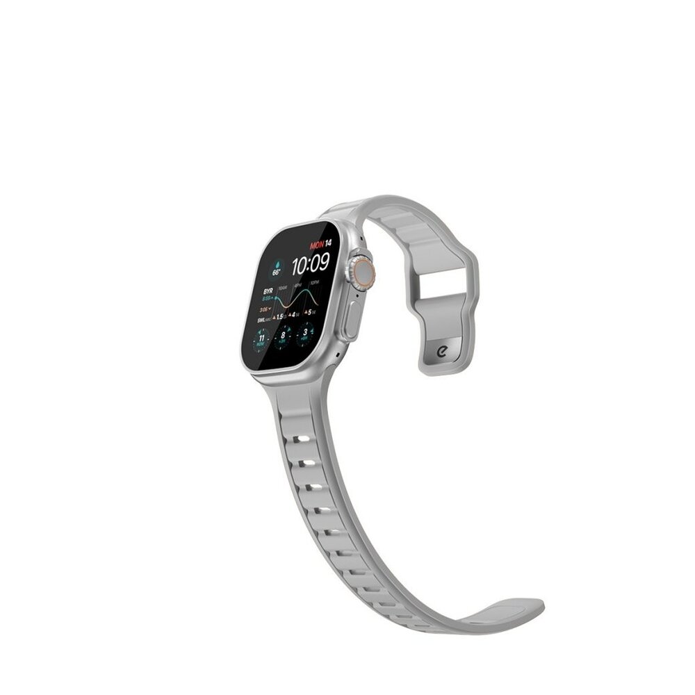 KeyBudz KeyBudz Apple Watch 44/45/46mm/Apple Watch bandje Journey (Stone Grey)