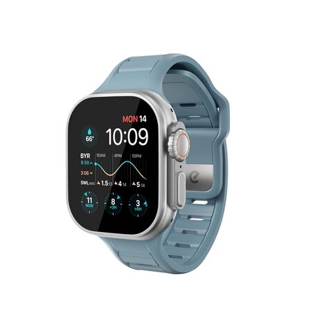 KeyBudz Keybudz Journey Apple Watch bandje (Tidal Blue)
