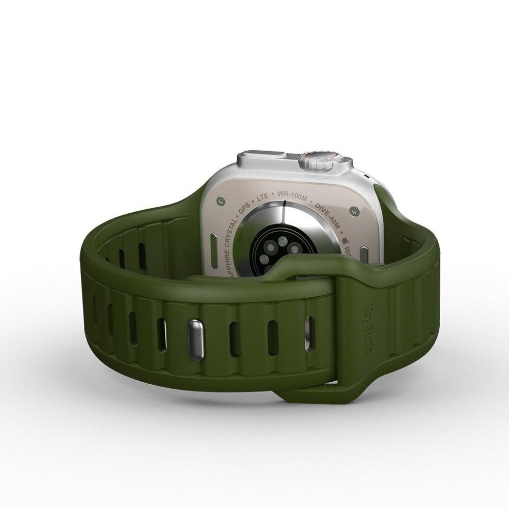 KeyBudz Keybudz Journey Apple Watch Bandje (Forest Green) KeyBudz Keybudz Journey Apple Watch Bandje (Forest Green)