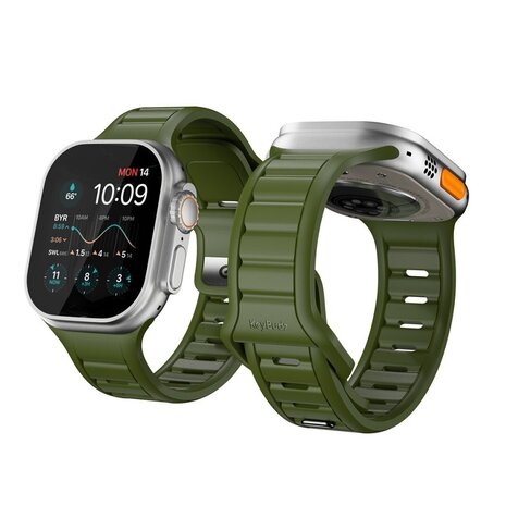 KeyBudz Keybudz Journey Apple Watch Bandje (Forest Green) KeyBudz Keybudz Journey Apple Watch Bandje (Forest Green)