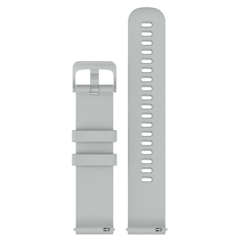 Strap-it® Strap-it Fossil Gen 6 (42mm) siliconen bandje (grijs)