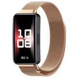 Strap-it® Huawei Band 10 Milanese band (rosé goud) Strap-it® Huawei Band 10 Milanese band (rosé goud)