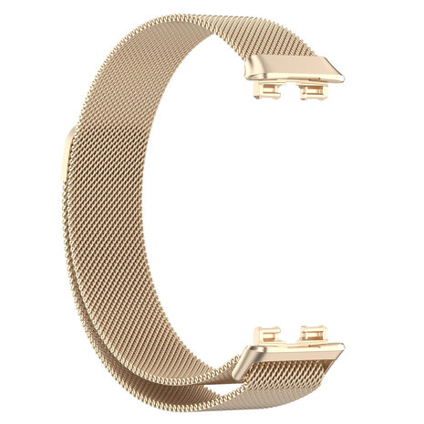 Strap-it® Strap-it Huawei Band 10 Milanese band (champagne)