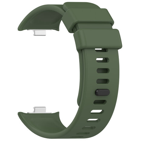 Strap-it® Strap-it Redmi Watch 5 siliconen bandje (donkergroen)