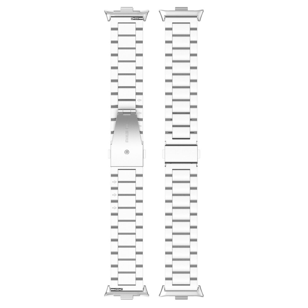 Strap-it® Strap-it Redmi Watch 5 stalen band (zilver)