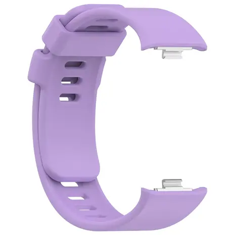 Strap-it® Strap-it Redmi Watch 5 siliconen bandje (lichtpaars)