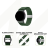 Bandz Bandz Amazfit GTR 3 (Pro) gevlochten nylon band (olijfgroen) Bandz Bandz Amazfit GTR 3 (Pro) gevlochten nylon band (olijfgroen)