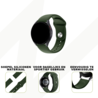 Bandz Bandz Amazfit GTR 4 sport band 'Deluxe' (olijfgroen) Bandz Bandz Amazfit GTR 4 sport band 'Deluxe' (olijfgroen)