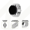 Bandz Bandz Amazfit Balance stalen band 'Classic' (zilver) Bandz Bandz Amazfit Balance stalen band 'Classic' (zilver)