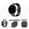 Bandz Bandz Amazfit GTR 3 (Pro) stalen band 'Dragon' (zwart) Bandz Bandz Amazfit GTR 3 (Pro) stalen band 'Dragon' (zwart)