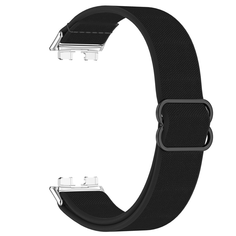 Strap-it® Strap-it Huawei Band 8 elastisch bandje (zwart) Strap-it® Strap-it Huawei Band 8 elastisch bandje (zwart)