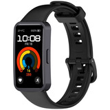 Strap-it® Huawei Band 8 classic siliconen bandje (zwart)