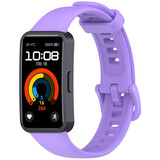 Strap-it® Huawei Band 8 classic siliconen bandje (lila)