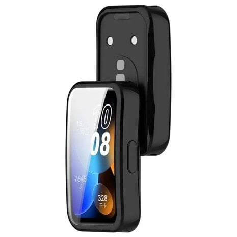 Strap-it® Strap-it Huawei Band 8 / 9 / 10 TPU case (zwart)