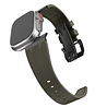 Bandz Bandz Apple Watch siliconen band 'Luxe Liquid' (bruin met zwart) Bandz Bandz Apple Watch siliconen band 'Luxe Liquid' (bruin met zwart)