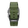 Bandz Bandz Apple Watch siliconen band 'Luxe Liquid' (groen met zwart) Bandz Bandz Apple Watch siliconen band 'Luxe Liquid' (groen met zwart)