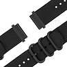 Bandz Bandz Amazfit Bip 6 nylon band met gesp (zwart) Bandz Bandz Amazfit Bip 6 nylon band met gesp (zwart)