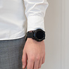 Bandz Bandz Amazfit Bip 6 titanium schakel band (zwart) Bandz Bandz Amazfit Bip 6 titanium schakel band (zwart)