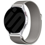 Strap-it® Amazfit Bip 6 Milanese band (titanium)