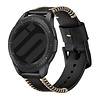 Strap-it® Strap-it Amazfit Bip 6 Stitched leren band (zwart) Strap-it® Strap-it Amazfit Bip 6 Stitched leren band (zwart)