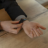 Strap-it® Strap-it Amazfit Bip 6 Stitched leren band (zwart) Strap-it® Strap-it Amazfit Bip 6 Stitched leren band (zwart)