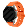 Strap-it® Strap-it Amazfit Bip 6 wave siliconen bandje (oranje) Strap-it® Strap-it Amazfit Bip 6 wave siliconen bandje (oranje)