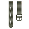 Strap-it® Strap-it Amazfit Bip 6 wave siliconen bandje (legergroen) Strap-it® Strap-it Amazfit Bip 6 wave siliconen bandje (legergroen)