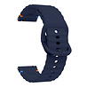 Strap-it® Strap-it Amazfit Bip 6 wave siliconen bandje (donkerblauw) Strap-it® Strap-it Amazfit Bip 6 wave siliconen bandje (donkerblauw)