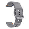 Strap-it® Strap-it Amazfit Bip 6 wave siliconen bandje (donkergrijs) Strap-it® Strap-it Amazfit Bip 6 wave siliconen bandje (donkergrijs)