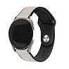 Strap-it® Strap-it Amazfit Bip 6 leren hybrid bandje (wit) Strap-it® Strap-it Amazfit Bip 6 leren hybrid bandje (wit)