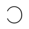 Strap-it® Strap-it Amazfit Bip 6 titanium grain band (platte sluiting) (grafiet) Strap-it® Strap-it Amazfit Bip 6 titanium grain band (platte sluiting) (grafiet)