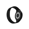 Strap-it® Strap-it Amazfit Bip 6 titanium grain band (platte sluiting) (zwart) Strap-it® Strap-it Amazfit Bip 6 titanium grain band (platte sluiting) (zwart)