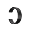 Strap-it® Strap-it Amazfit Bip 6 titanium grain band (platte sluiting) (zwart) Strap-it® Strap-it Amazfit Bip 6 titanium grain band (platte sluiting) (zwart)