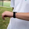 Strap-it® Strap-it Amazfit Bip 6 outdoor siliconen bandje (zwart) Strap-it® Strap-it Amazfit Bip 6 outdoor siliconen bandje (zwart)