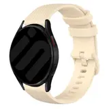 Strap-it® Amazfit Bip 6 luxe siliconen bandje (beige)