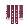 Strap-it® Strap-it Amazfit Bip 6 luxe siliconen bandje (donkerrood) Strap-it® Strap-it Amazfit Bip 6 luxe siliconen bandje (donkerrood)