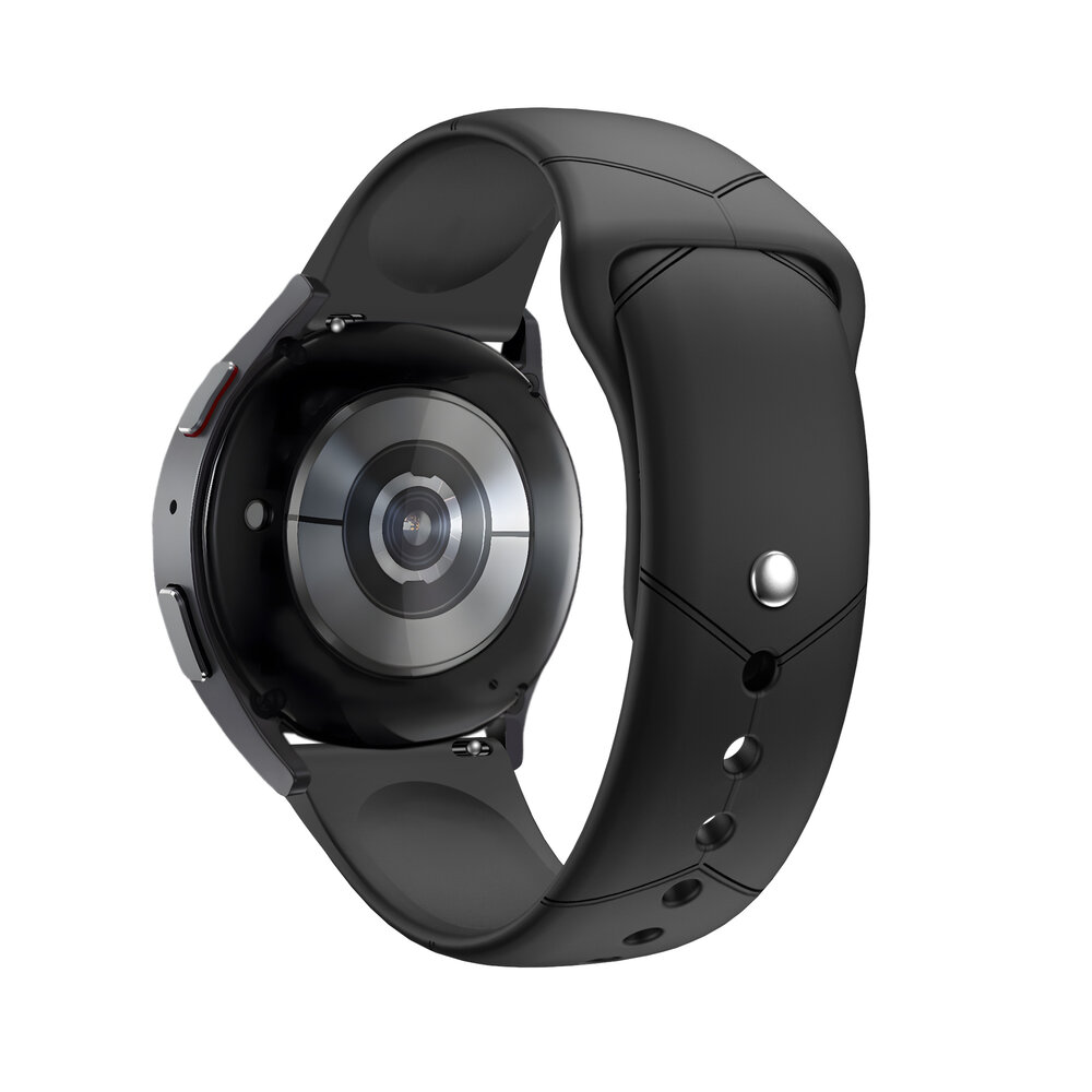 BALR. BALR 20mm hexagon Sport bandje (zwart) BALR. BALR 20mm hexagon Sport bandje (zwart)