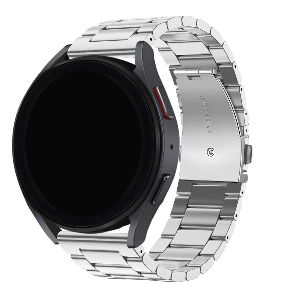 BALR. BALR 20mm stalen band (zilver)