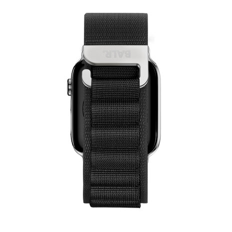 BALR. BALR Apple Watch Alpine loop band (zwart)