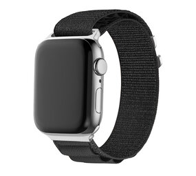 BALR. BALR Apple Watch Alpine loop band (zwart)