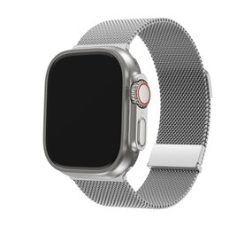 BALR. BALR Apple Watch Milanese band (zilver) BALR. BALR Apple Watch Milanese band (zilver)