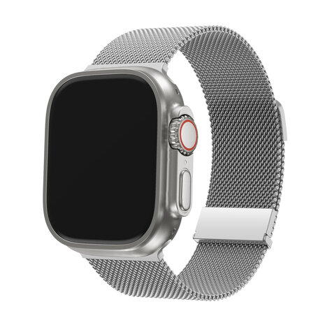 BALR. BALR Apple Watch Milanese band (zilver) BALR. BALR Apple Watch Milanese band (zilver)