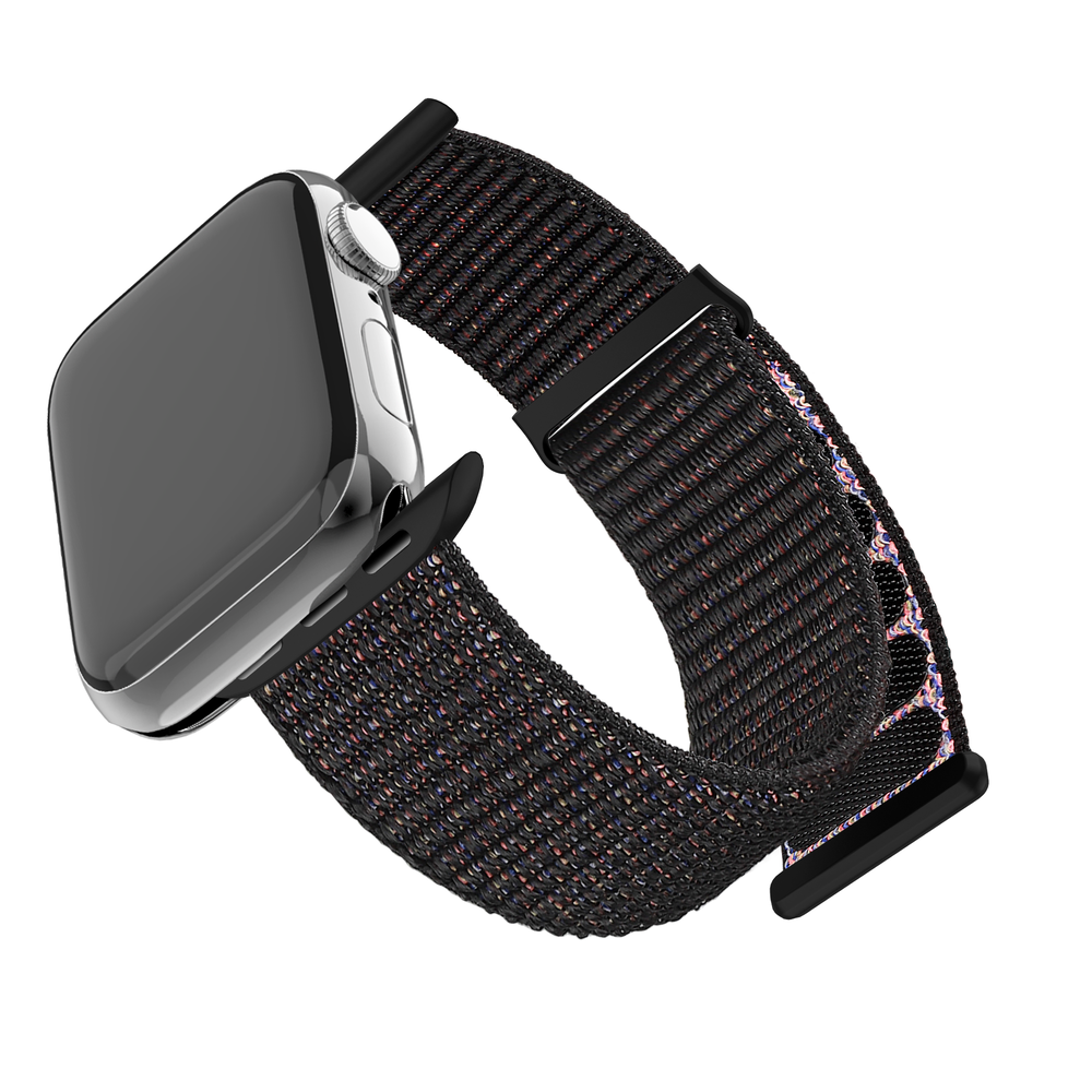 BALR. BALR Apple Watch nylon band (zwart)