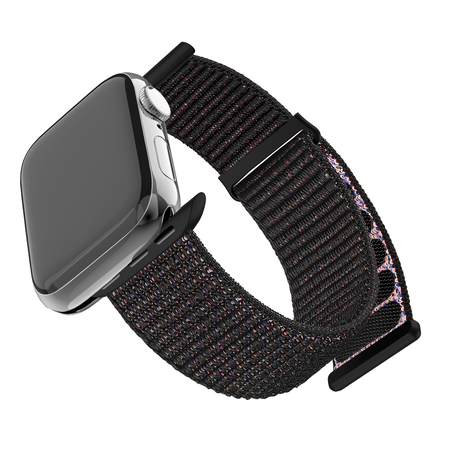 BALR. BALR Apple Watch nylon band (zwart)