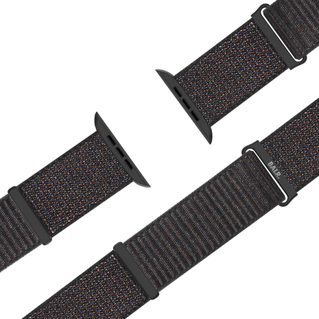 BALR. BALR Apple Watch nylon band (zwart)