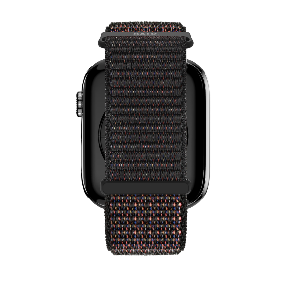 BALR. BALR Apple Watch nylon band (zwart)