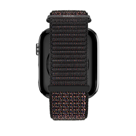 BALR. BALR Apple Watch nylon band (zwart)