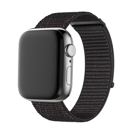 BALR. BALR Apple Watch nylon band (zwart)